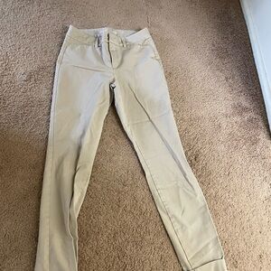 Old Navy Women's Cream Straight Leg Pants